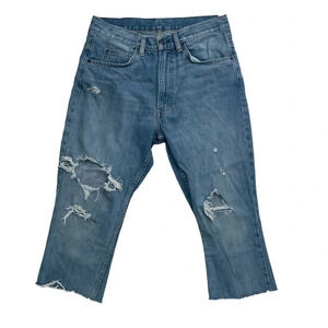 LEVI’S ORANGE TAG COTTON DISTRESSED JEANS SIZE 30